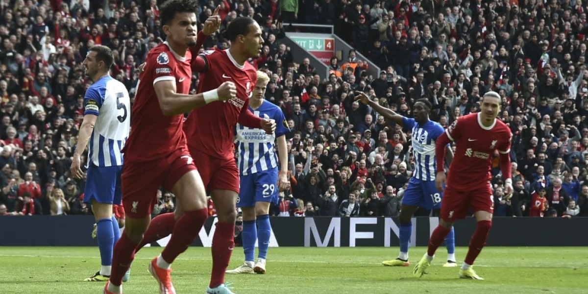 Liverpool 2-1 Brighton: spannend duel in de Premier League